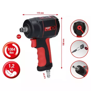 Akumuliatorinis smūginis atsuktuvas KS Tools 515.1315