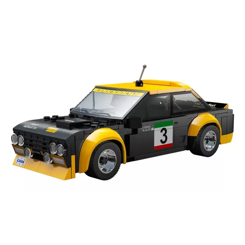Jamara CaDA Fiat Abarth 131 RC modelio automobilis, elektrinis variklis, 1:20