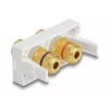 DeLOCK Easy 45 kištukinis lizdas baltas 225 mm 39 mm 45 mm