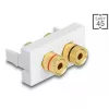 DeLOCK Easy 45 kištukinis lizdas baltas 225 mm 39 mm 45 mm