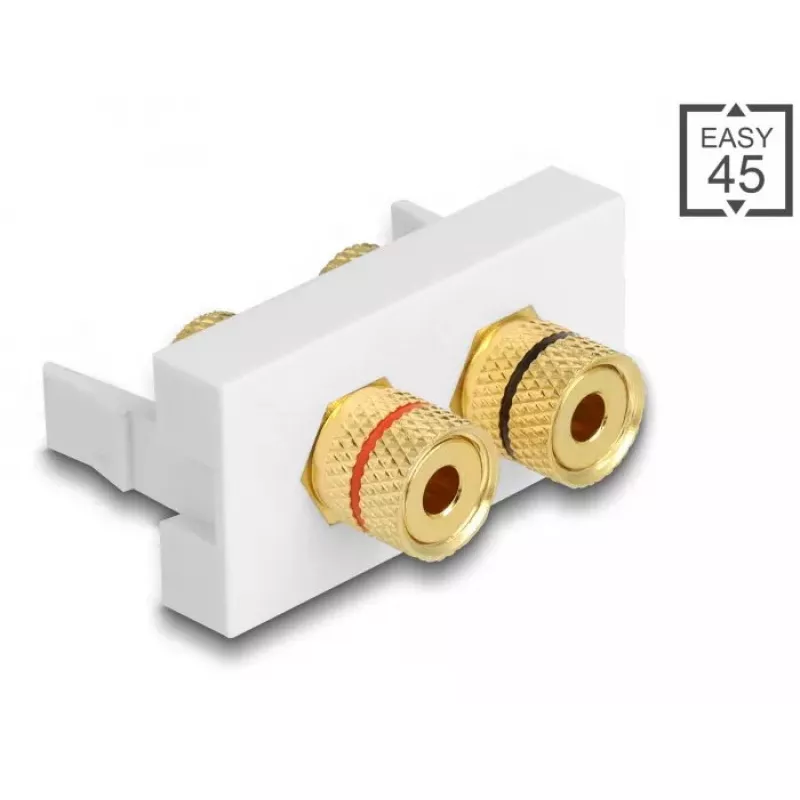 DeLOCK Easy 45 kištukinis lizdas baltas 225 mm 39 mm 45 mm