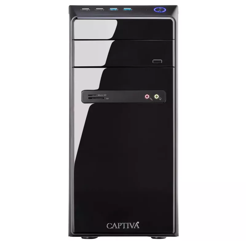 Stalinis kompiuteris CAPTIVA Power Starter R65-473 AMD Ryzen 5 5600G 8GB 500GB SSD AMD Radeon