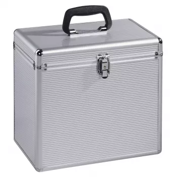 Hama 00181435 laikmenų dėklas Microgroove plokštelių dėklas Sidabrinis
