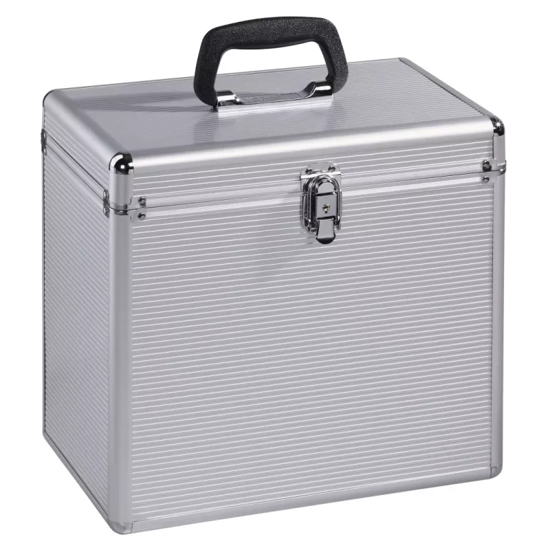 Hama 00181435 laikmenų dėklas Microgroove plokštelių dėklas Sidabrinis