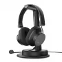 Hama BT-900 ausinės laidas ir belaidis ryšys ant galvos nešiojamos biurui / skambučių centrui USB Type-C Bluetooth įkrovimo stovas juodos