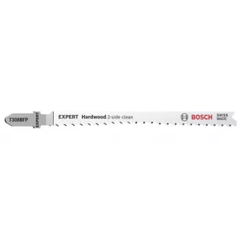 Jigsaw blade Bosch T 308 BFP Bimetal 2 vnt. laminuotoms plokštėms