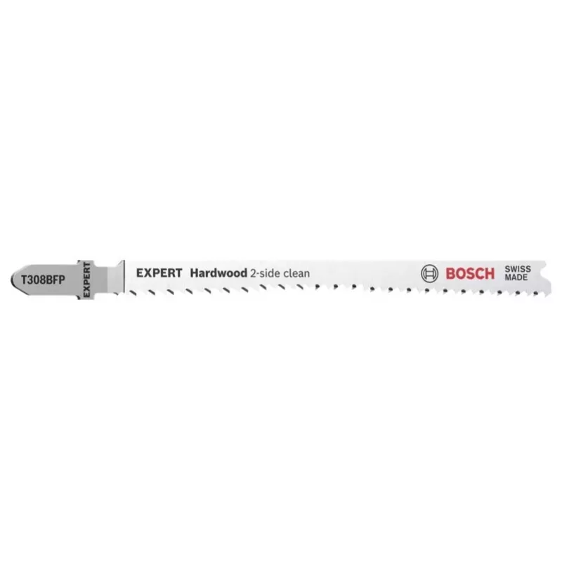 Jigsaw blade Bosch T 308 BFP Bimetal 2 vnt. laminuotoms plokštėms
