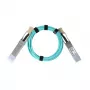 BlueOptics InfiniBand / šviesolaidinis kabelis QSFP56 — 5 m, Aqua spalva