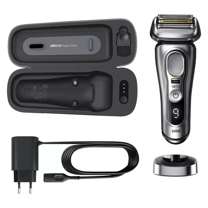 Braun Series 9 Pro 81744531 vyriškas barzdaskutė Folijinė barzdaskutė Trimeris Sidabrinis