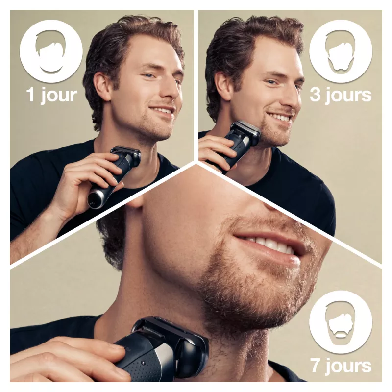Braun Series 9 Pro 81744531 vyriškas barzdaskutė Folijinė barzdaskutė Trimeris Sidabrinis