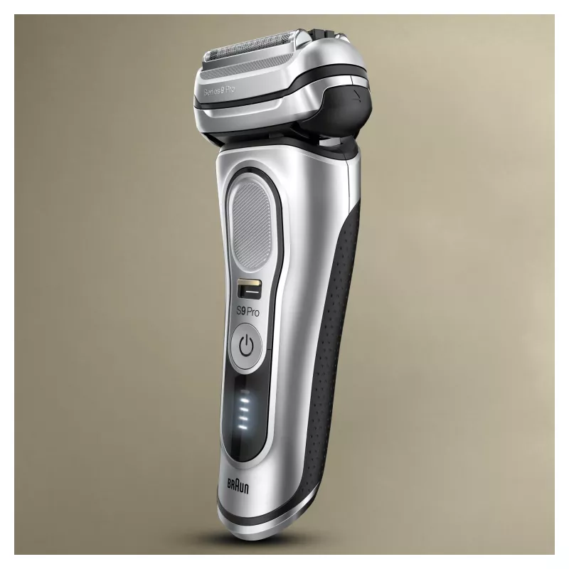 Braun Series 9 Pro 81744531 vyriškas barzdaskutė Folijinė barzdaskutė Trimeris Sidabrinis