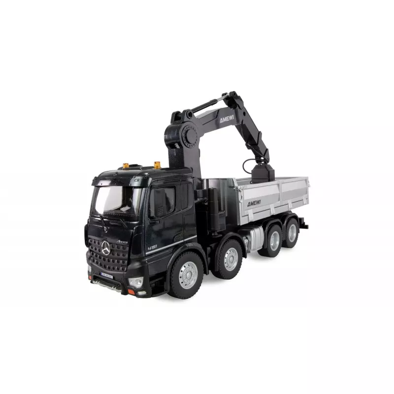 Autokranas Amewi 22716, radijo bangomis valdomas modelis, mastelis 1:18, elektrinis variklis