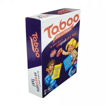 Hasbro Taboo Vaikai prieš tėvus, 8 m., šeimos žaidimas