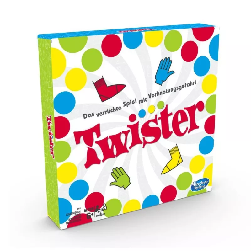 Hasbro Gaming Twister, Twister žaidimas, 6 metų