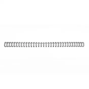 GBC Wire spines 3:1 NO9 14mm A4, Juoda, 3 lapai, Metalas, A4, 1.4 cm, 280 mm