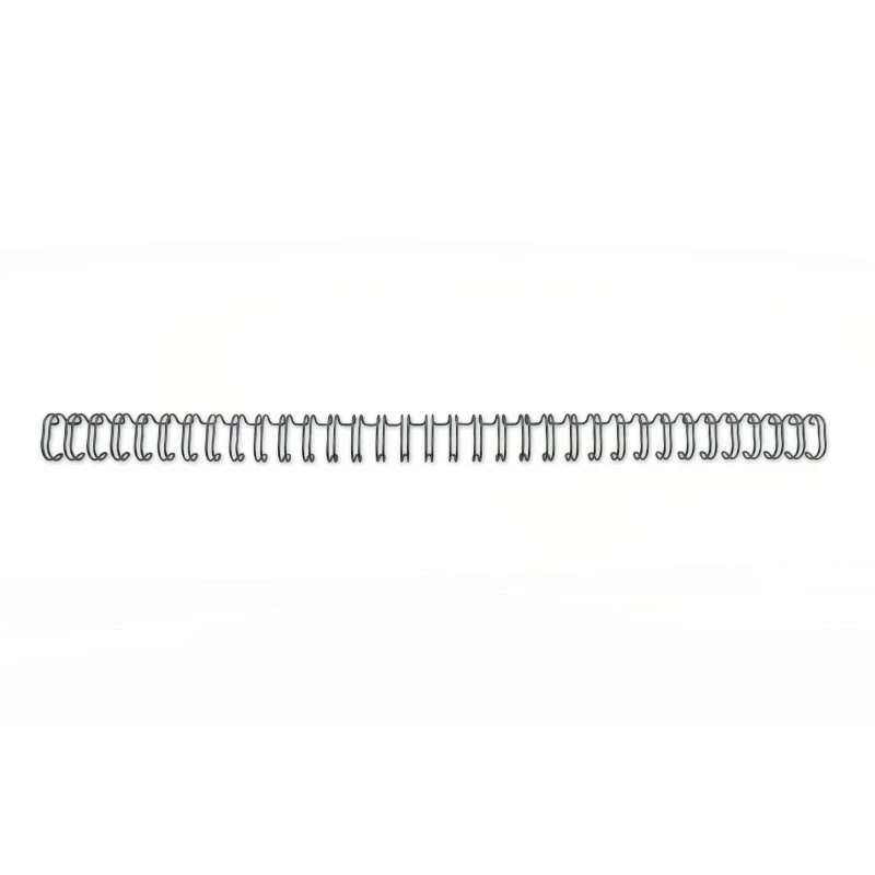 GBC Wire spines 3:1 NO9 14mm A4, Juoda, 3 lapai, Metalas, A4, 1.4 cm, 280 mm