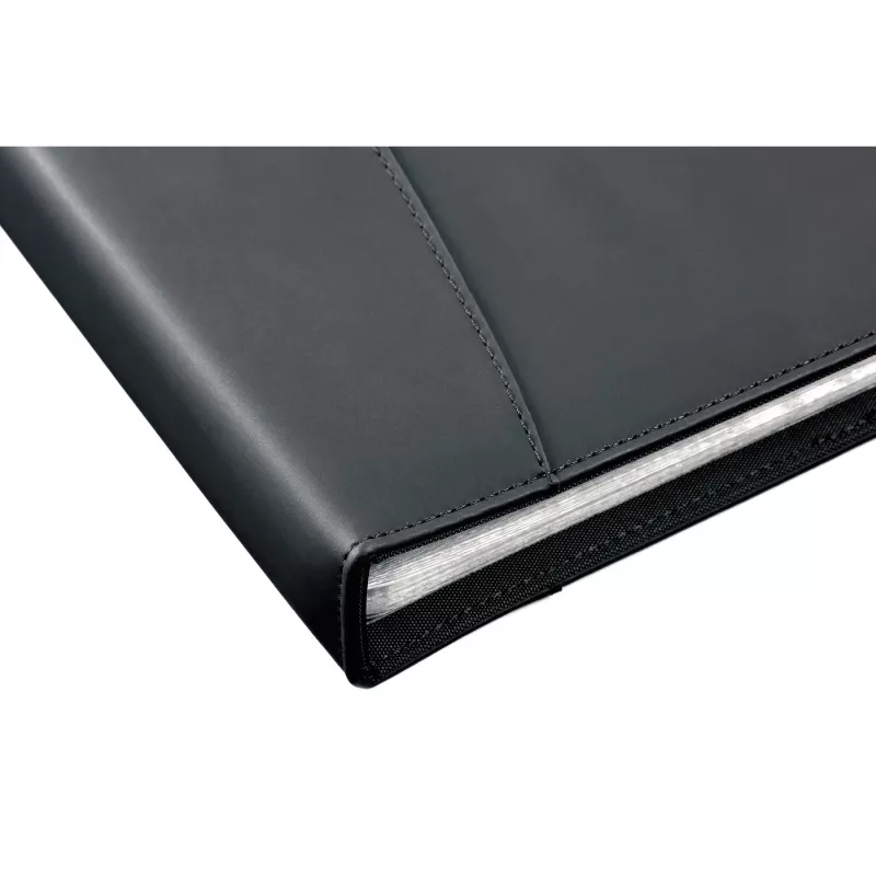 Rexel Soft Touch Smooth A4 parodomoji knyga 24 kišenės juoda, Juoda, 24 kišenės, A4, 530 g, 237 mm, 324 mm