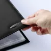 Rexel Soft Touch Smooth A4 parodomoji knyga 24 kišenės juoda, Juoda, 24 kišenės, A4, 530 g, 237 mm, 324 mm