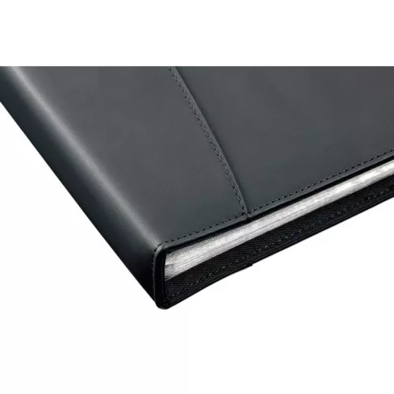 Rexel Soft Touch Smooth A4 parodomoji knyga 24 kišenės juoda, Juoda, 24 kišenės, A4, 530 g, 237 mm, 324 mm