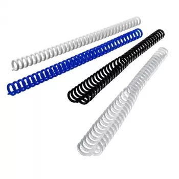 GBC ClickBind nugarėlė A4 34R 8mm, permatoma, 45 lapai, plastikas, A4, 8 mm, 81 mm