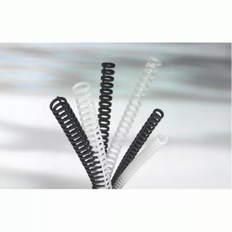 GBC ClickBind nugarėlė A4 34R 8mm, permatoma, 45 lapai, plastikas, A4, 8 mm, 81 mm