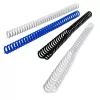 GBC ClickBind nugarėlė A4 34R 8mm, permatoma, 45 lapai, plastikas, A4, 8 mm, 81 mm