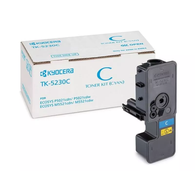 Tonerio kasetė Kyocera TK-5230C 3000 puslapių Žydra