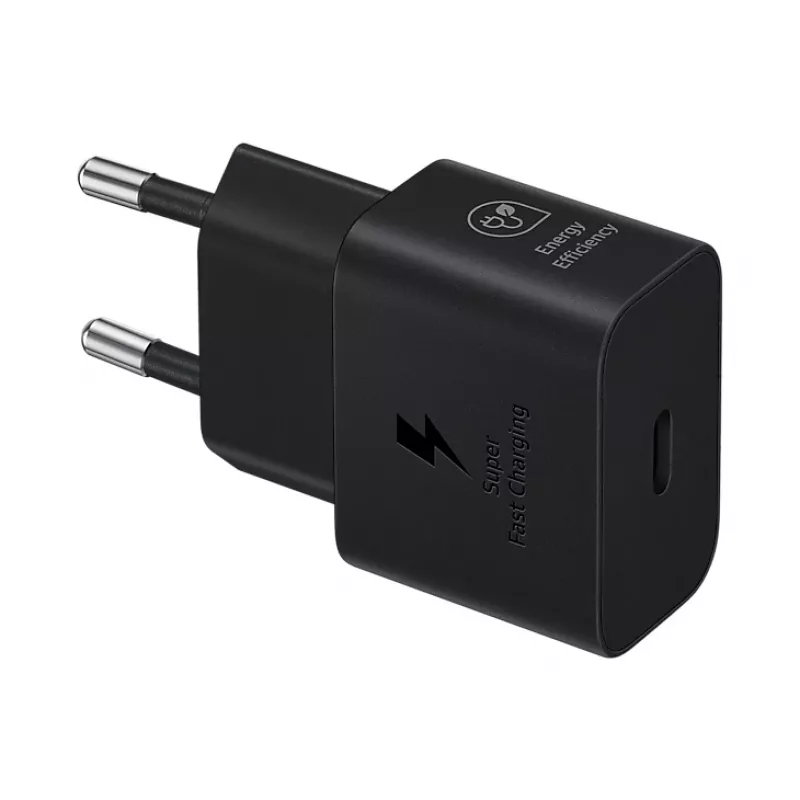 Maitinimo adapteris Samsung 25W EP-T2510XBEGWW Juodas USB-C greitasis įkrovimas