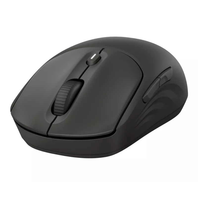 Belaidė pelė HP 400 Quiet Juoda — abiem rankoms tinkama, RF ir Bluetooth, 6000 DPI, 5 mygtukai