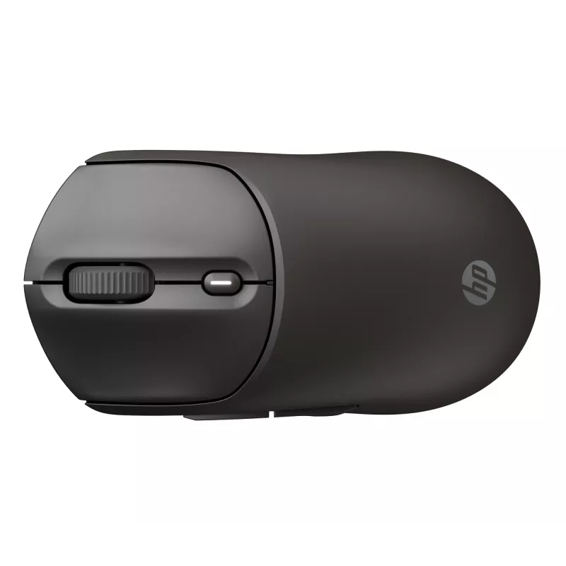 Belaidė pelė HP 400 Quiet Juoda — abiem rankoms tinkama, RF ir Bluetooth, 6000 DPI, 5 mygtukai