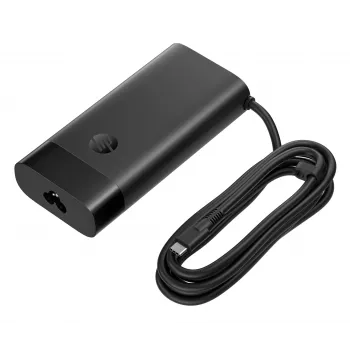 HP 140W USB-C nešiojamojo kompiuterio įkroviklis, 47–63 Hz, 2,5 A, palaiko iki 140 W galios tiekimą, verslo, juoda, 0–35 °C