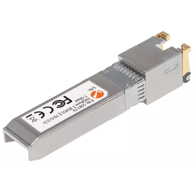 Intellinet siųstuvo-imtuvo modulis, 10 Gigabit Copper SFP+, 10GBase-T (RJ45) prievadas, 30 m, iki 10 Gbps duomenų perdavimo sparta naudojant Cat6a kabelius, Ethernet, šviesolaidis, atitinka MSA, atitikmuo Cisco MA-SFP-10G-T, trejų metų garantija