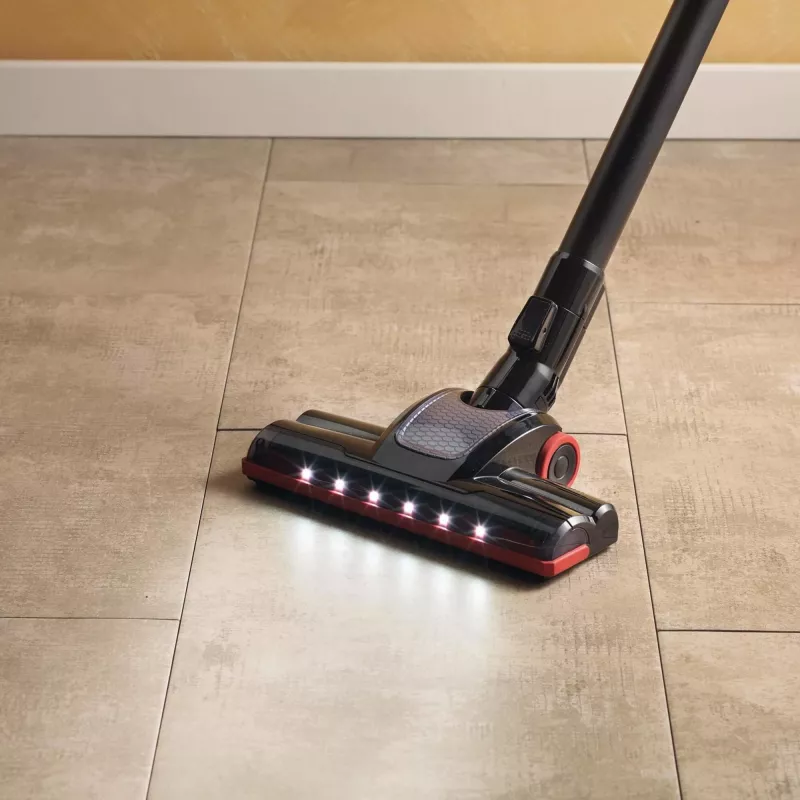Ariete 2759/11 2-in-1 stick vacuum AC Dry HEPA Bagless 600 W Juoda, Red