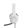 Trust GXT 415PS ZIROX ausinės su laidu, ant galvos dedamas lankelis, žaidimams, juodos, baltos
