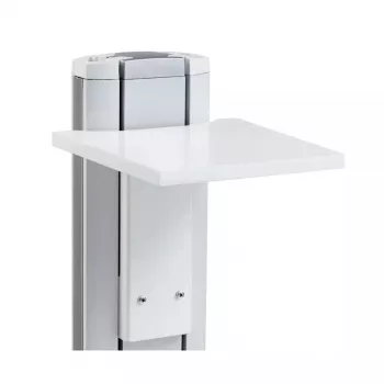 Multimedijos vežimėlio priedas SMS Smart Media Solutions PD300010-P1 balta lentyna plotis 242 mm gylis 240 mm aukštis 248 mm