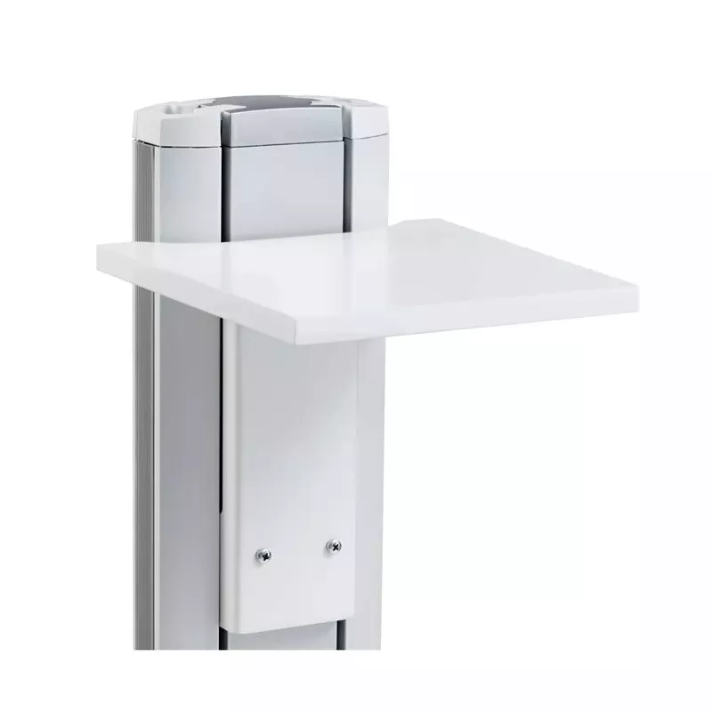 Multimedijos vežimėlio priedas SMS Smart Media Solutions PD300010-P1 balta lentyna plotis 242 mm gylis 240 mm aukštis 248 mm