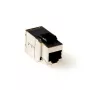 ACT Keystone mova RJ-45 ekranuota CAT6A, RJ45, RJ45, plieninė