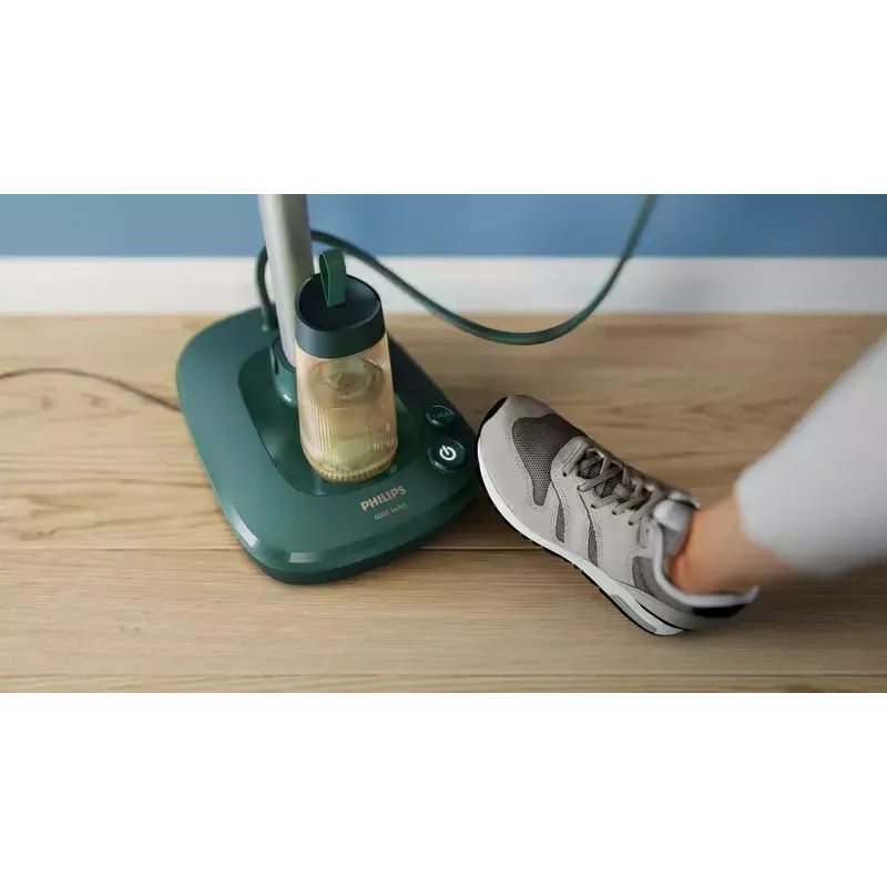 Vertikalus drabužių garintuvas Philips AIS6020 1800W, 1,1 l vandens talpa, 45 g/min nuolatinis garas, 90 g/min garo boost'as, OptimalTEMP