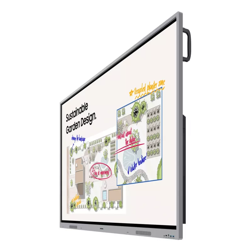 Samsung WE65FX interaktyvi lenta 165,1 cm (65 col.) 3840 x 2160 pikseliai Jutiklinis ekranas Pilka HDMI