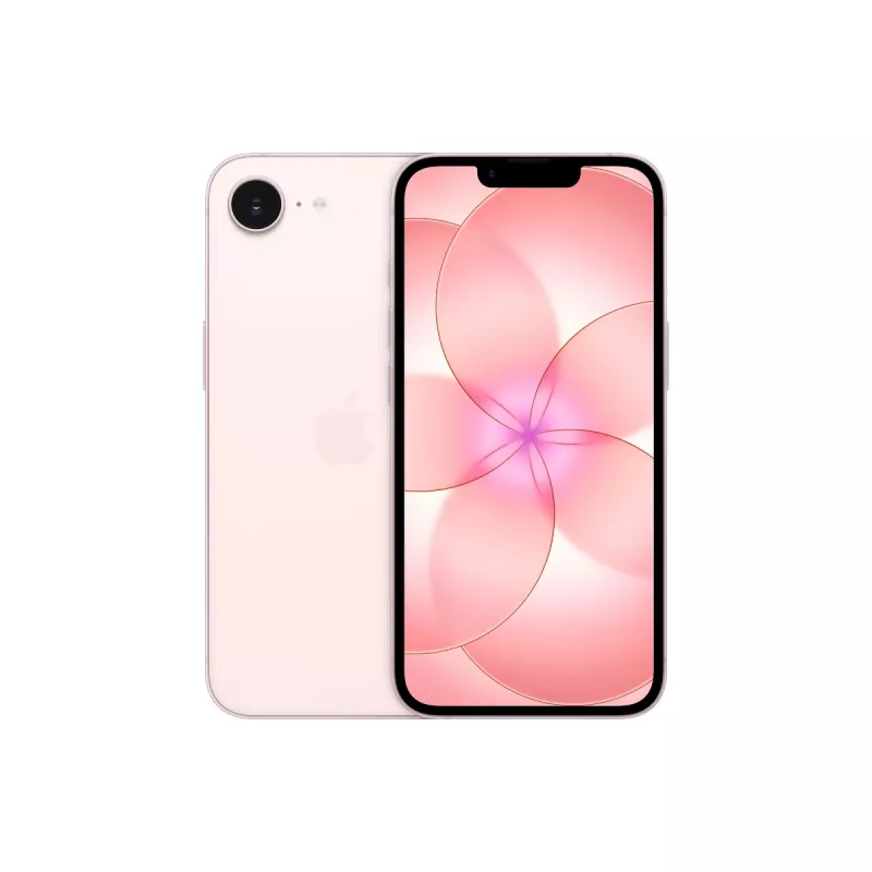 Išmanusis telefonas Apple iPhone 17e, 6,1 colio (15,5 cm) ekranas, A19, 256 GB, 48 MP galinė kamera, Dual SIM, IP68, Soft Pink