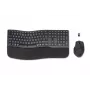 HP 680 Comfort dviejų režimų klaviatūros ir pelės rinkinys, pilno dydžio (100%), belaidė, RF belaidis ryšys + Bluetooth, QWERTY, juoda, pelė įtraukta