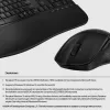HP 680 Comfort dviejų režimų klaviatūros ir pelės rinkinys, pilno dydžio (100%), belaidė, RF belaidis ryšys + Bluetooth, QWERTY, juoda, pelė įtraukta