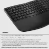 HP 680 Comfort dviejų režimų klaviatūra, pilno dydžio (100 %), belaidė, radijo dažnių belaidis ryšys + Bluetooth, QWERTY, juoda