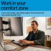 HP 680 Comfort dviejų režimų klaviatūra, pilno dydžio (100 %), belaidė, radijo dažnių belaidis ryšys + Bluetooth, QWERTY, juoda