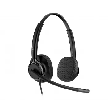 Laidinės stereo ausinės HP Poly Mission 425 USB — urmu, svoris 132 g