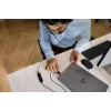 Laidinės stereo ausinės HP Poly Mission 425 USB — urmu, svoris 132 g