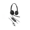 Laidinės stereo ausinės HP Poly Mission 425 USB — urmu, svoris 132 g