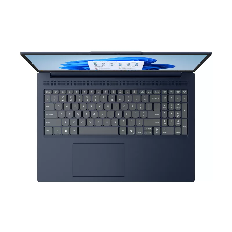 Lenovo IdeaPad plonas 3 16IRH10 Intel® Core™ i5 i5-13420H nešiojamasis kompiuteris 40,6 cm (16 colių) WUXGA 16 GB DDR5-SDRAM 1 TB SSD Wi-Fi 7 (802.11be) vokiška klaviatūra Mėlyna