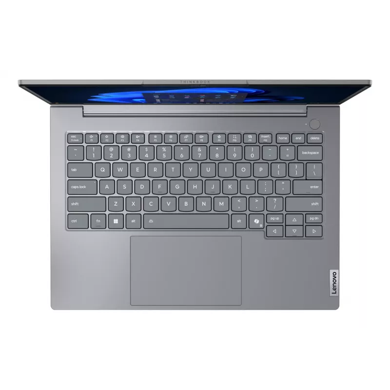 Lenovo ThinkBook 14 G9 AHP AMD Ryzen™ 7 250 nešiojamasis kompiuteris 35,6 cm (14 colių) WUXGA 32 GB DDR5-SDRAM 1 TB SSD „Wi-Fi 7“ (802.11be) „Windows 11 Pro“ vokiška pilka