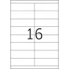 Lipnūs spausdintuvo lipdukai HERMA Labels Premium A4 105x33,8 mm